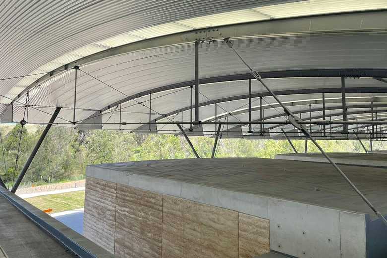 Axis Metal Roofing project - Mount Annan Herbarium