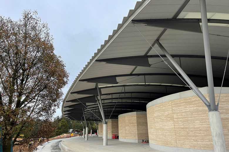 Axis Metal Roofing project - Mount Annan Herbarium