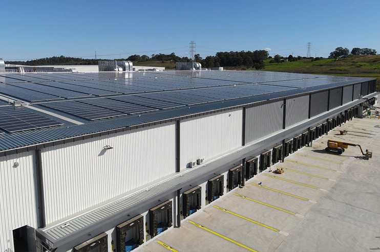 Axis Metal Roofing project - Ocado Warehouse