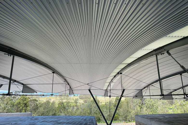 Axis Metal Roofing project - Mount Annan Herbarium